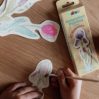 Paint bookmarks with water - flowers - icon_1