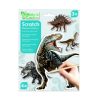 Scratch stickers - dinosaurs - icon